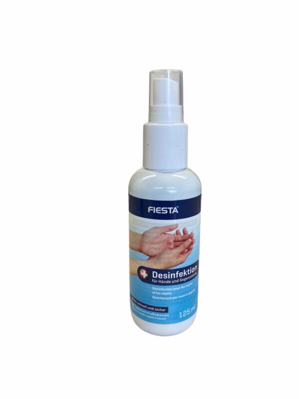 125ml Desinfektionsmittel für Hände und Gegenstände FIESTA®