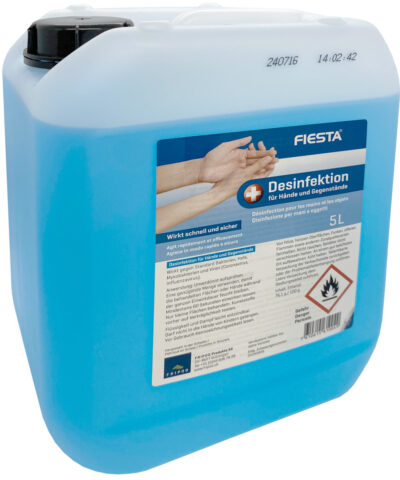 5L Desinfektionsmittel für Hände und Gegenstände FIESTA®