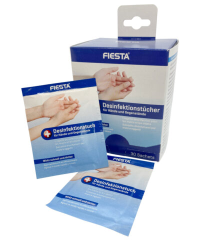 Desinfektionstuch für Hände und Gegenstände FIESTA®